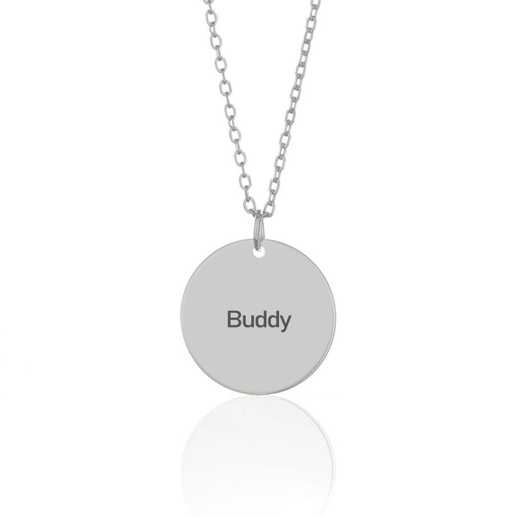 Personalized Pet Portrait Name Necklaces