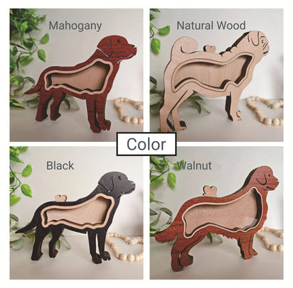 Personalized Wooden Pet Fur Keepsake Box